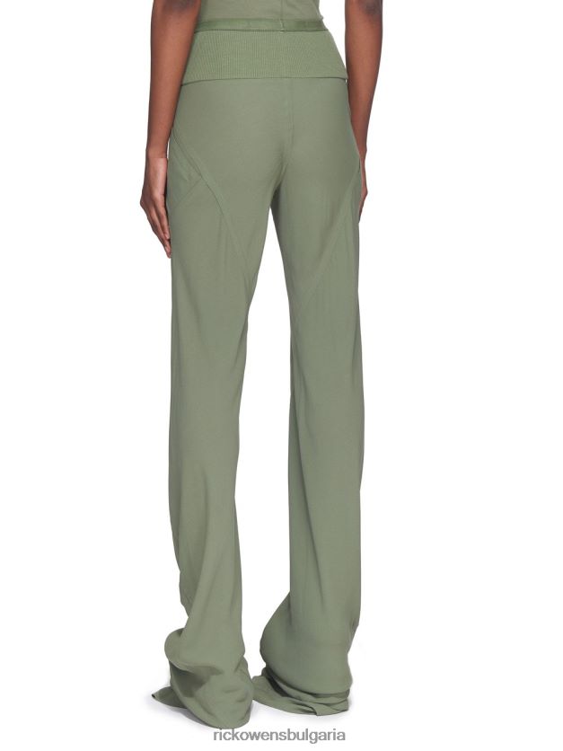 дрехи бг Rick Owens панталон ss23 edfu 24241 зелен мъх NBHT22992