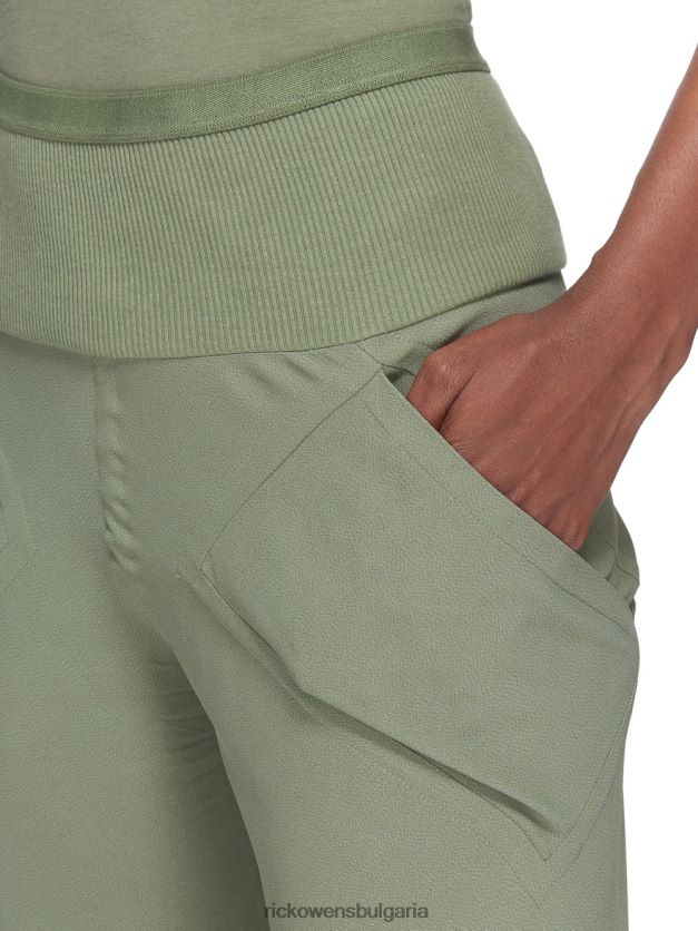 дрехи бг Rick Owens панталон ss23 edfu 24241 зелен мъх NBHT22992