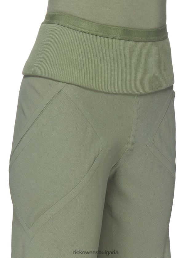 дрехи бг Rick Owens панталон ss23 edfu 24241 зелен мъх NBHT22992