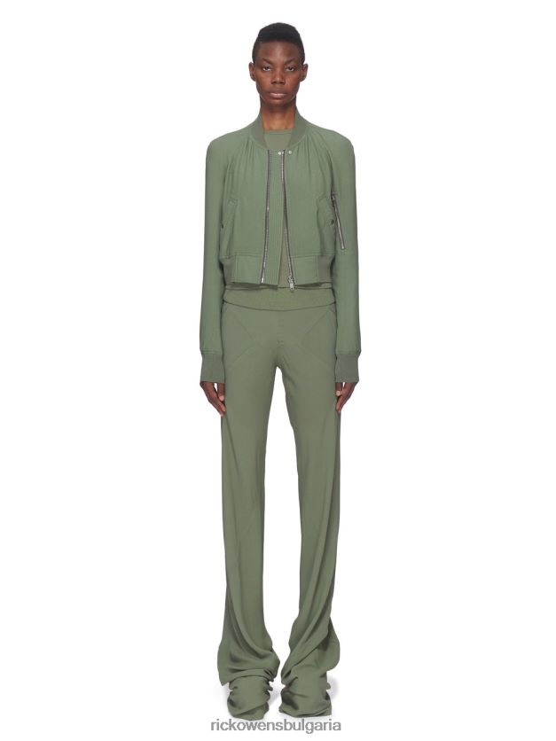 дрехи бг Rick Owens панталон ss23 edfu 24241 зелен мъх NBHT22992