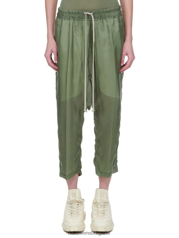 дрехи бг Rick Owens панталон ss23 edfu 24242 зелен мъх NBHT22996
