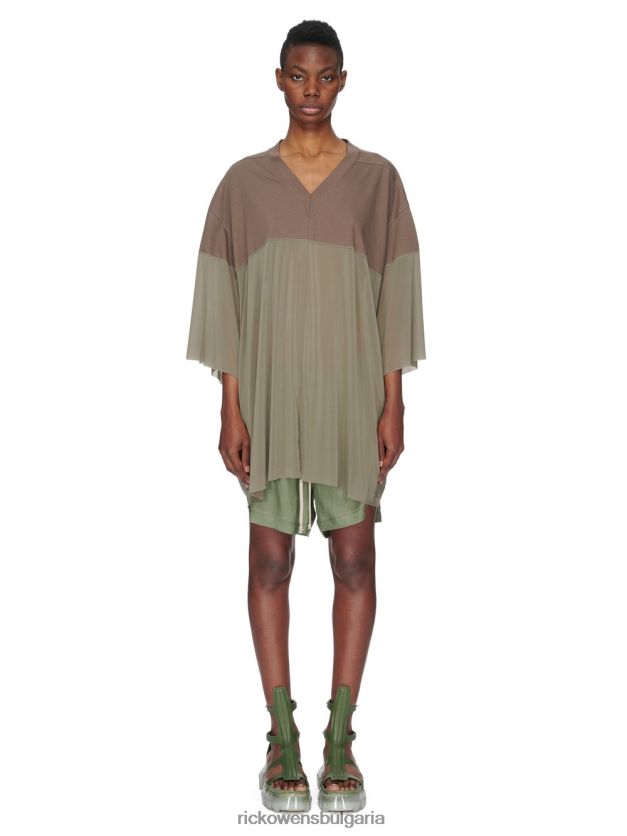 дрехи бг Rick Owens панталон ss23 edfu 24245 зелен мъх NBHT221002