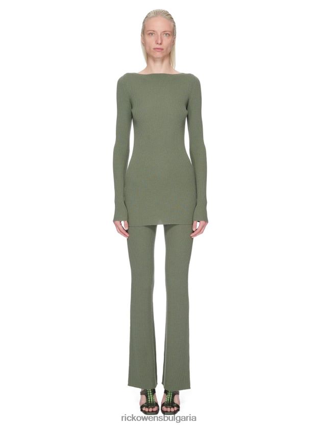 дрехи бг Rick Owens панталон ss23 edfu 24260 зелен мъх NBHT221071