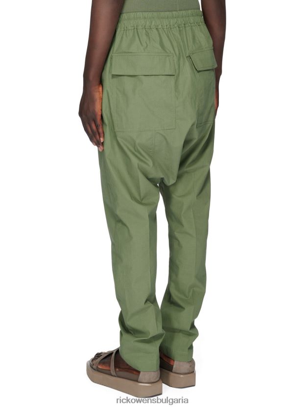 дрехи бг Rick Owens панталон ss23 edfu 24316 зелен мъх NBHT22222