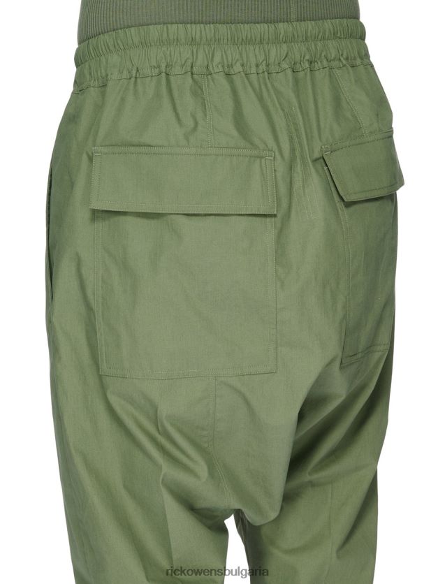 дрехи бг Rick Owens панталон ss23 edfu 24316 зелен мъх NBHT22222