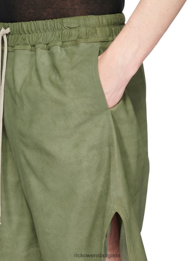 дрехи бг Rick Owens панталон ss23 edfu 24326 зелен мъх NBHT22252