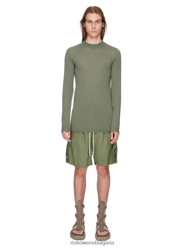 дрехи бг Rick Owens панталон ss23 edfu 24326 зелен мъх NBHT22252