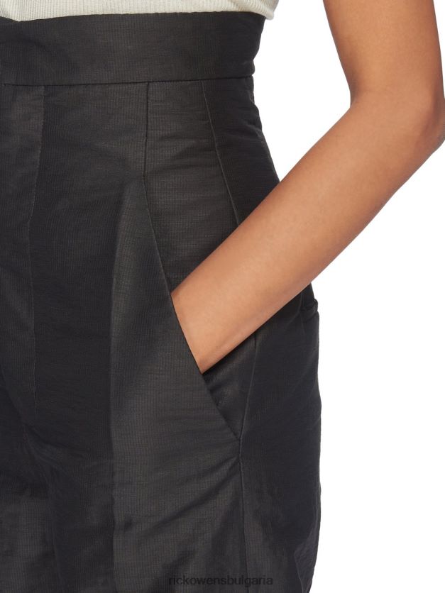 дрехи бг Rick Owens панталон ss23 edfu 26346 черен NBHT221018