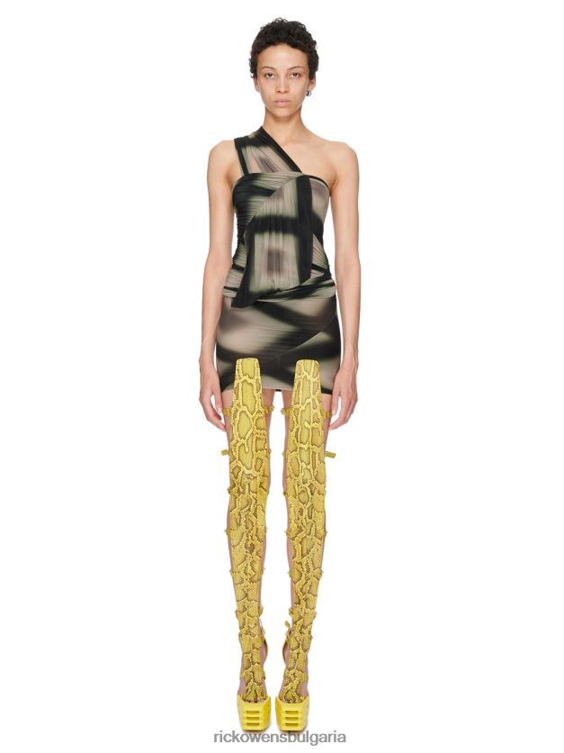 дрехи бг Rick Owens ss23 edfu 24986 поли черно каре NBHT221316