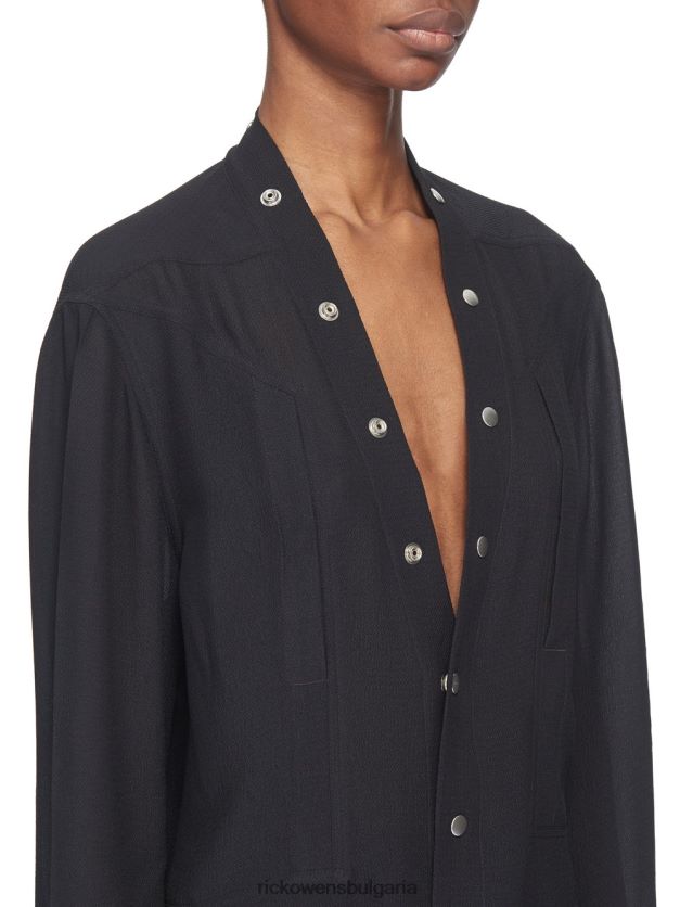 дрехи бг Rick Owens ss23 edfu 23692 ризи черен NBHT221212