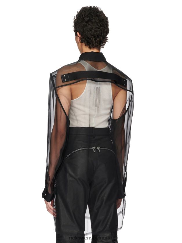 дрехи бг Rick Owens ss23 edfu 23695 ризи черен NBHT221216