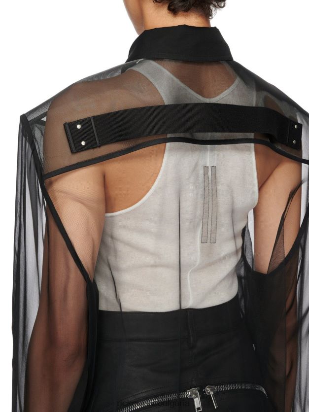 дрехи бг Rick Owens ss23 edfu 23695 ризи черен NBHT221216