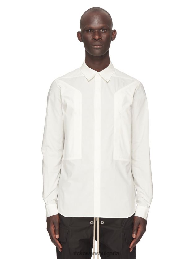 дрехи бг Rick Owens ss23 edfu 23908 ризи млечно бяло NBHT22470