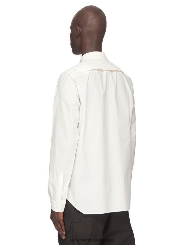 дрехи бг Rick Owens ss23 edfu 23908 ризи млечно бяло NBHT22470