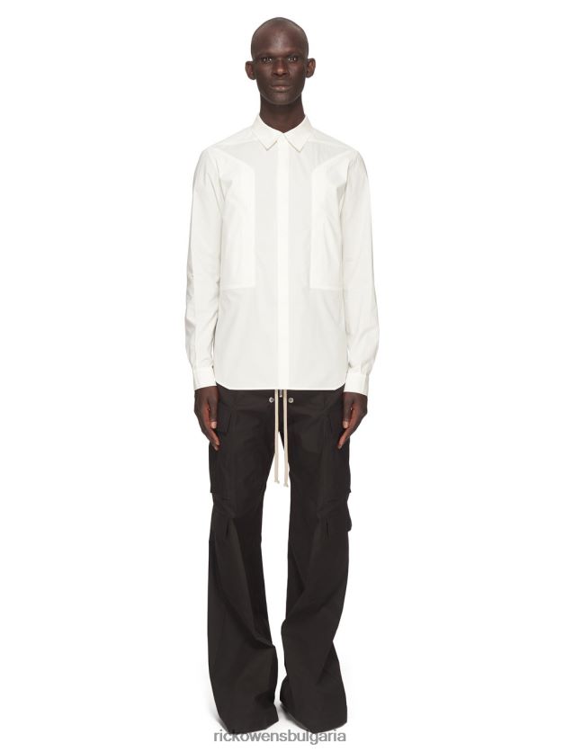 дрехи бг Rick Owens ss23 edfu 23908 ризи млечно бяло NBHT22470