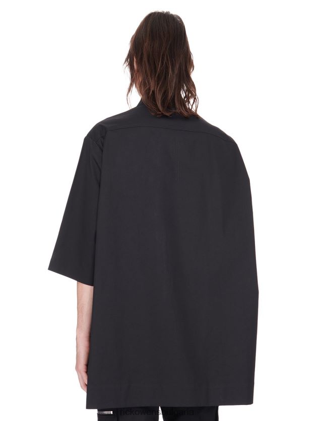 дрехи бг Rick Owens ss23 edfu 23950 ризи черен NBHT22474