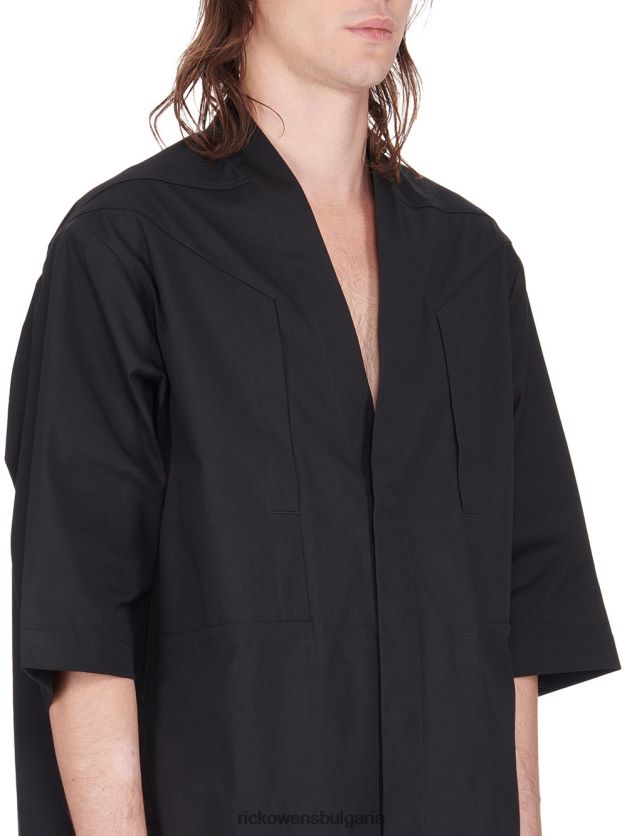 дрехи бг Rick Owens ss23 edfu 23950 ризи черен NBHT22474