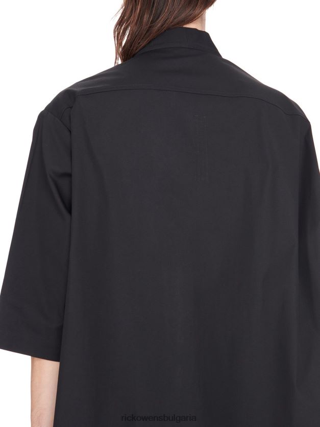 дрехи бг Rick Owens ss23 edfu 23950 ризи черен NBHT22474