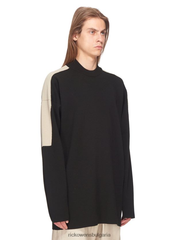 дрехи бг Rick Owens ss23 edfu 24060 трикотаж Черна перла NBHT22497