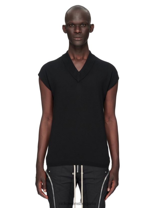 дрехи бг Rick Owens ss23 edfu 24062 трикотаж черен NBHT22499