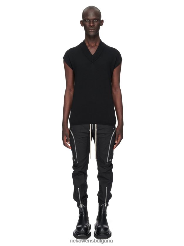 дрехи бг Rick Owens ss23 edfu 24062 трикотаж черен NBHT22499