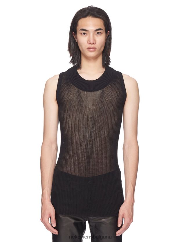 дрехи бг Rick Owens ss23 edfu 24065 трикотаж черен NBHT22502