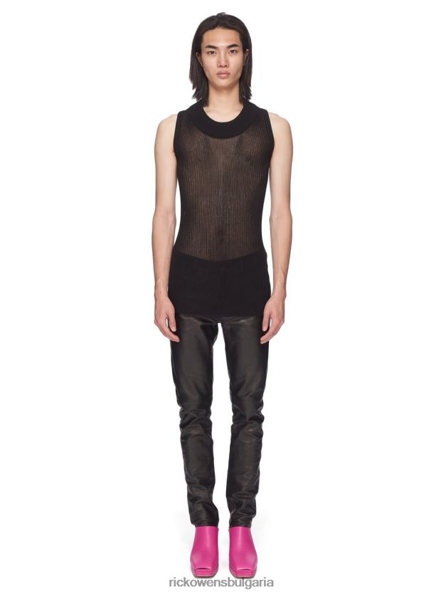 дрехи бг Rick Owens ss23 edfu 24065 трикотаж черен NBHT22502