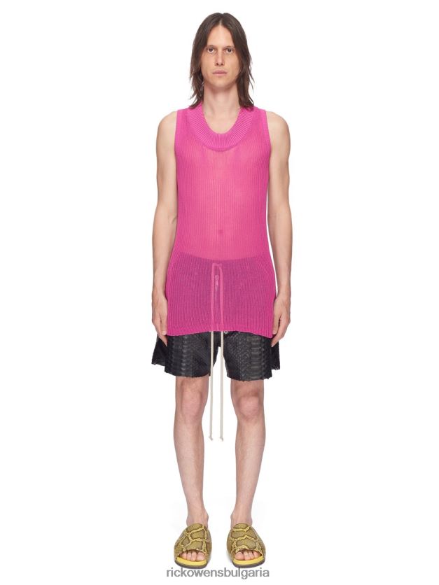 дрехи бг Rick Owens ss23 edfu 24066 трикотаж горещо розово NBHT22503