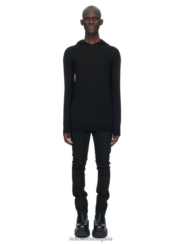 дрехи бг Rick Owens ss23 edfu 24074 трикотаж черен NBHT22514