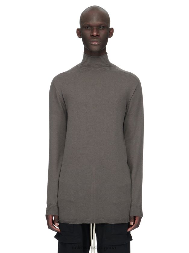 дрехи бг Rick Owens ss23 edfu 24076 трикотаж прахово сиво NBHT22517