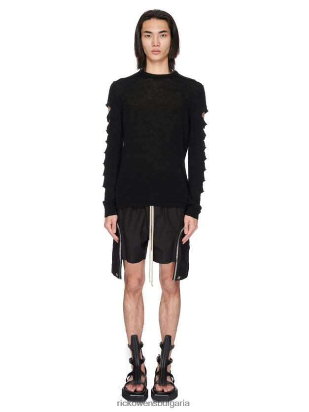 дрехи бг Rick Owens ss23 edfu 24085 трикотаж черен NBHT22531