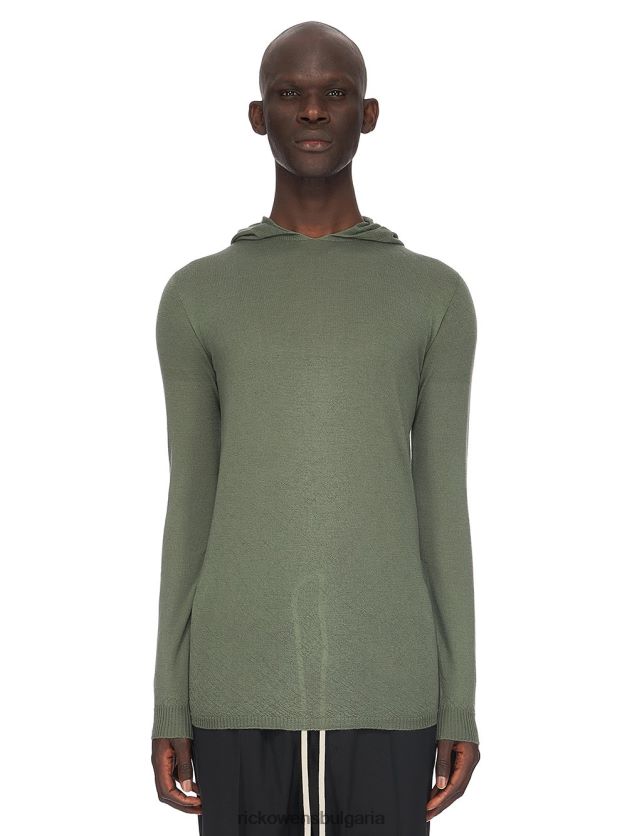 дрехи бг Rick Owens ss23 edfu 24337 трикотаж зелен мъх NBHT22512