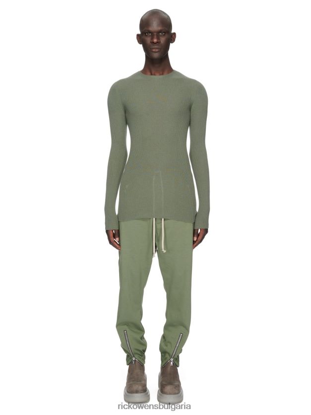 дрехи бг Rick Owens ss23 edfu 24342 трикотаж зелен мъх NBHT22529