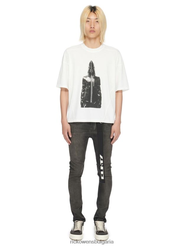 дрехи бг Rick Owens drkshdw ss23 edfu 26299 върхове мляко/черно NBHT22448