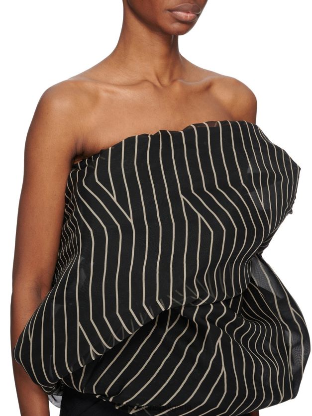 дрехи бг Rick Owens ss23 edfu 23675 върхове Черна перла NBHT221127