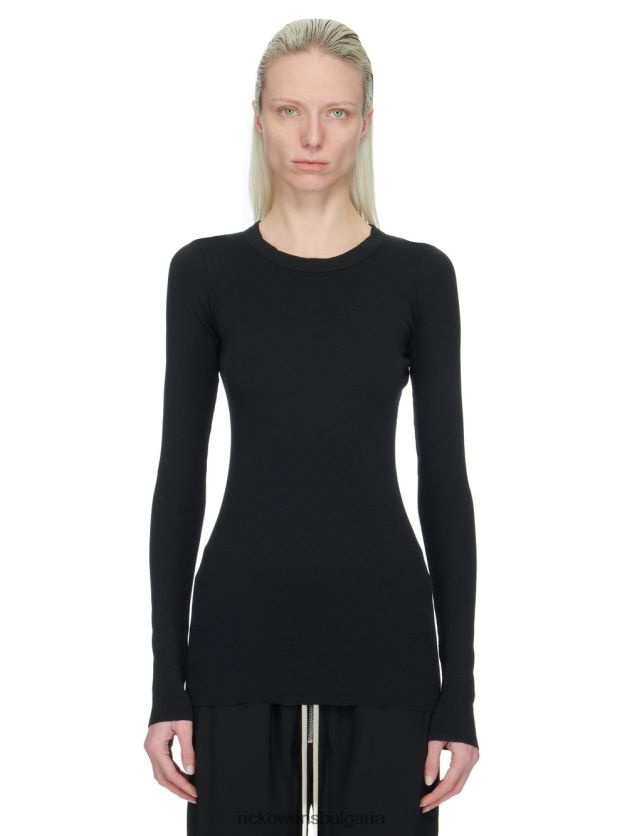 дрехи бг Rick Owens ss23 edfu 23680 върхове черен NBHT221134