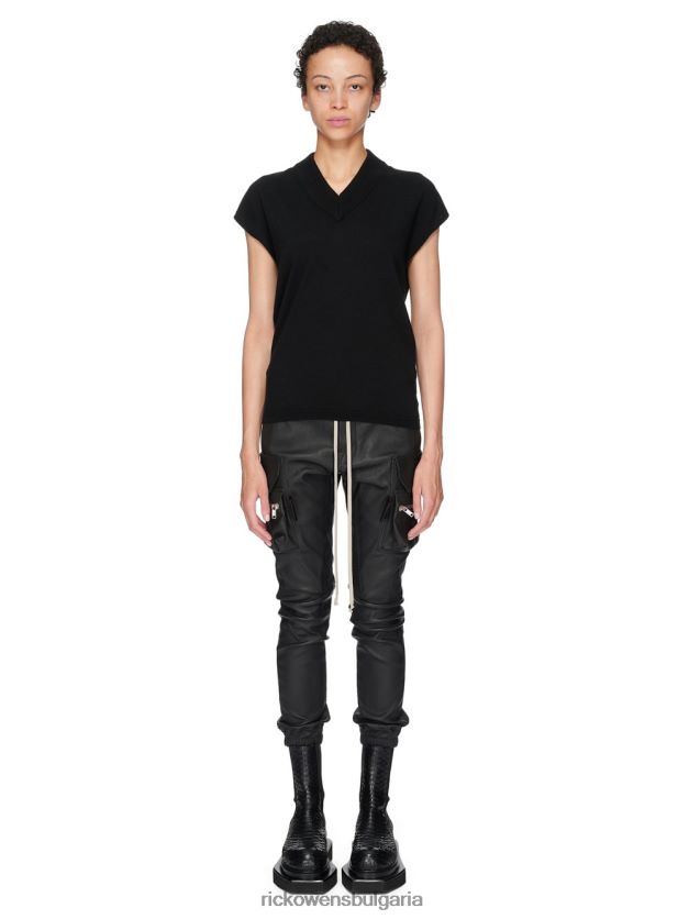 дрехи бг Rick Owens ss23 edfu 23764 върхове черен NBHT22358
