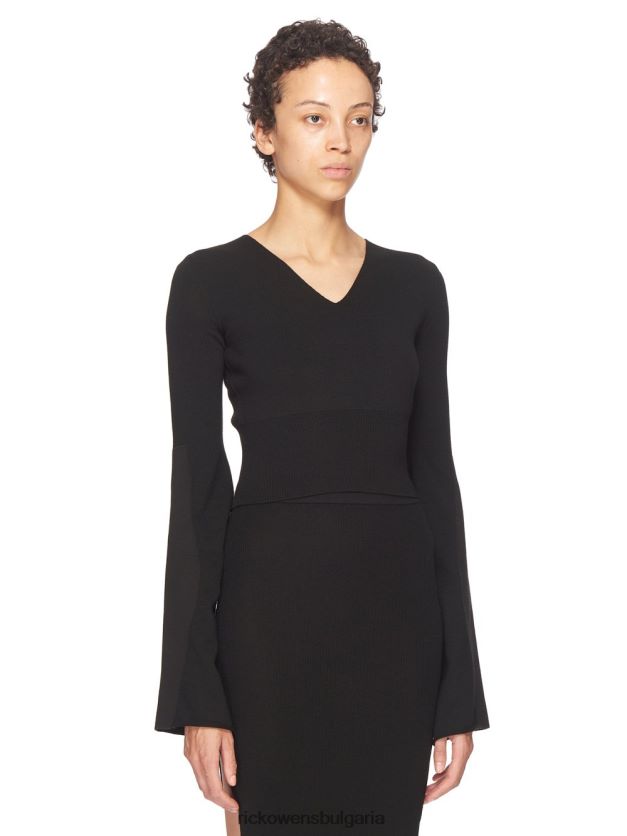 дрехи бг Rick Owens ss23 edfu 23786 върхове черен NBHT221163