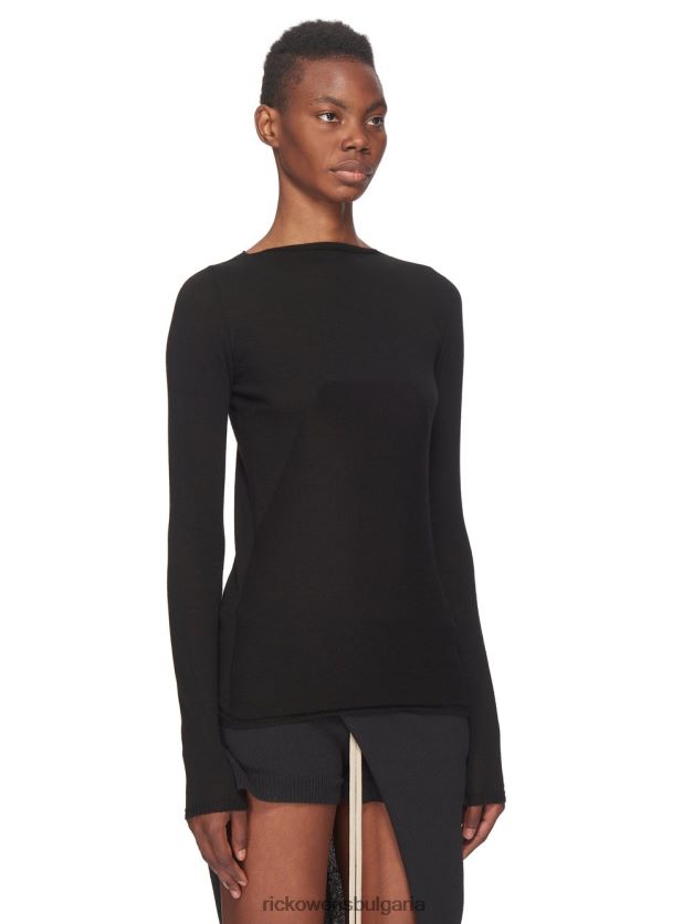 дрехи бг Rick Owens ss23 edfu 23811 върхове черен NBHT221169