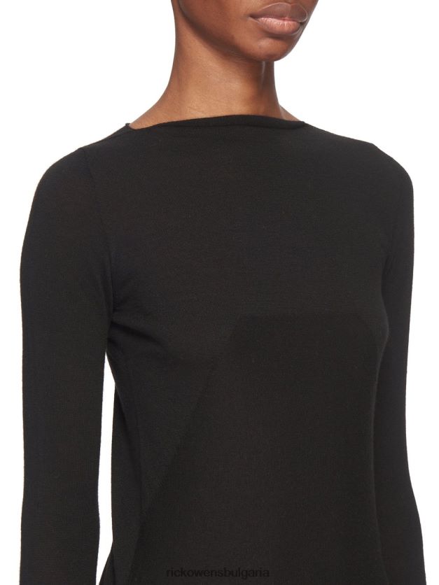 дрехи бг Rick Owens ss23 edfu 23811 върхове черен NBHT221169