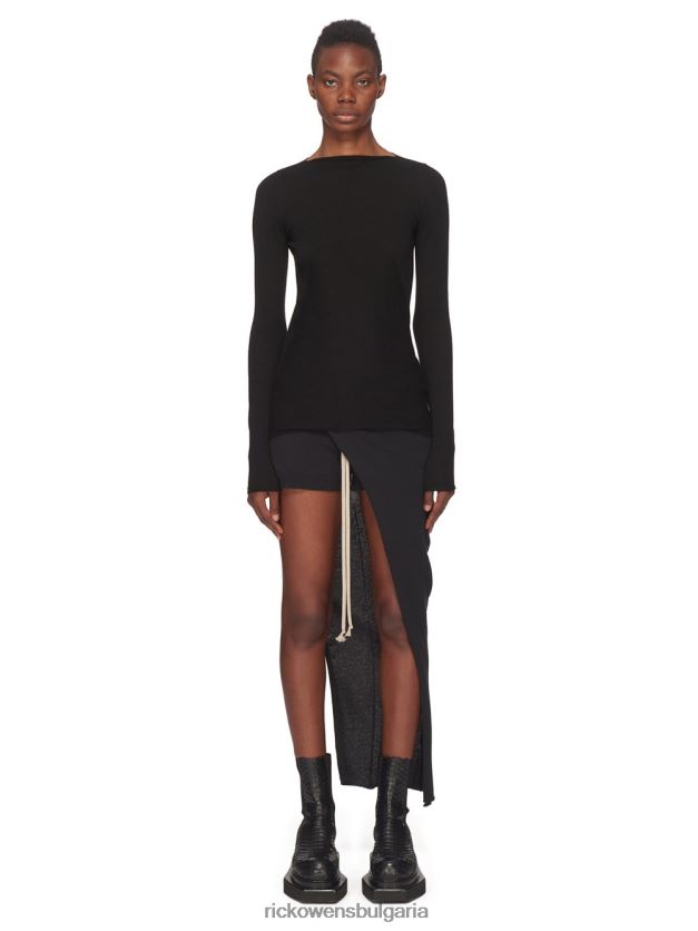 дрехи бг Rick Owens ss23 edfu 23811 върхове черен NBHT221169