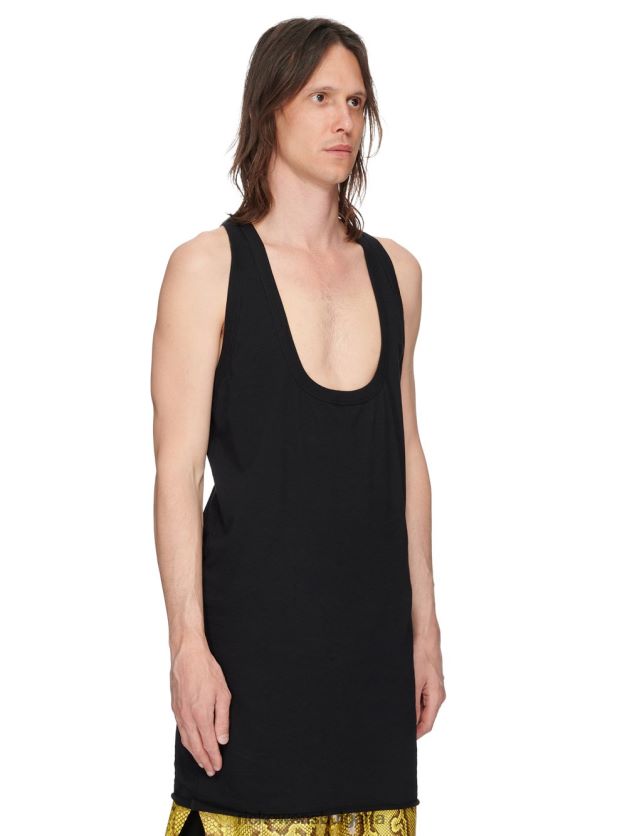 дрехи бг Rick Owens ss23 edfu 23900 върхове черен NBHT22381