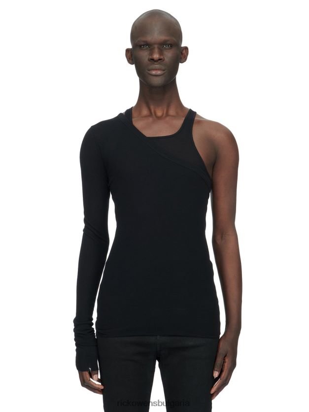 дрехи бг Rick Owens ss23 edfu 23918 върхове черен NBHT22398