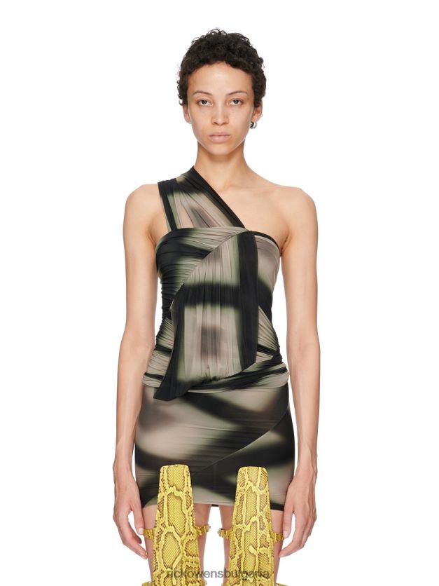 дрехи бг Rick Owens ss23 edfu 24230 върхове черно каре NBHT221128