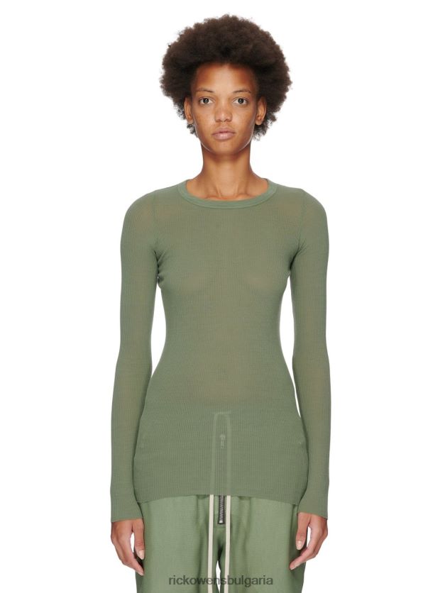 дрехи бг Rick Owens ss23 edfu 24232 върхове зелен мъх NBHT221133