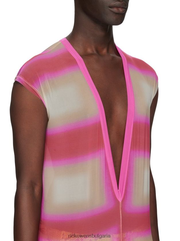 дрехи бг Rick Owens ss23 edfu 24297 върхове фуксия каре NBHT22383