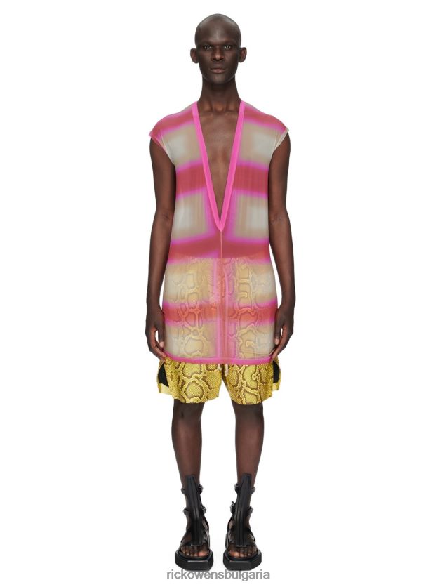 дрехи бг Rick Owens ss23 edfu 24297 върхове фуксия каре NBHT22383