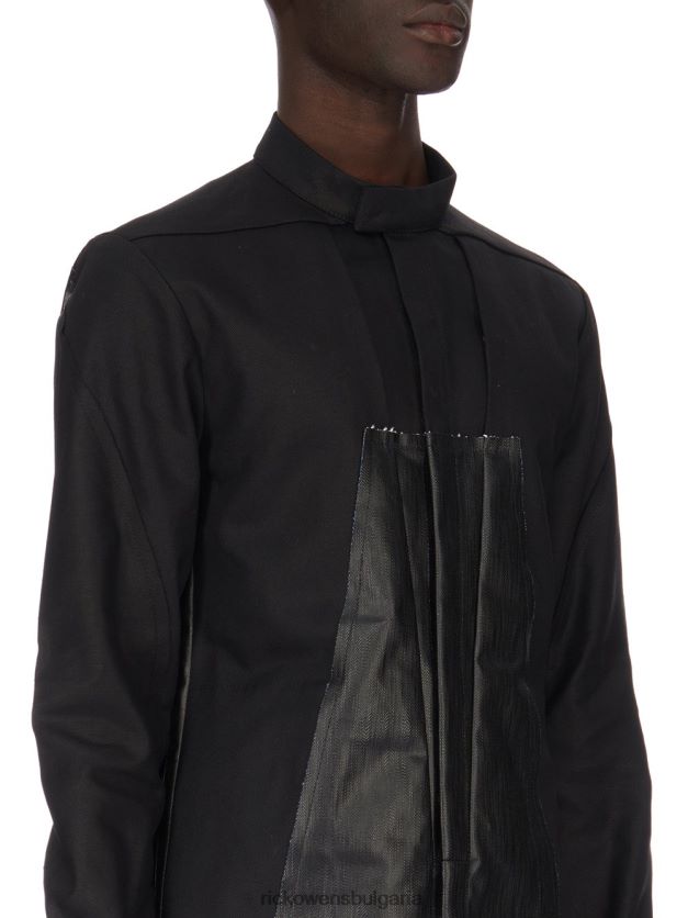 дрехи бг Rick Owens якета ss23 edfu 23220 черен NBHT227