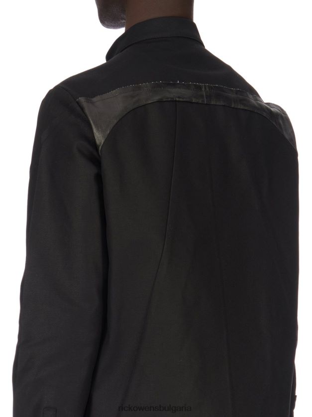 дрехи бг Rick Owens якета ss23 edfu 23220 черен NBHT227