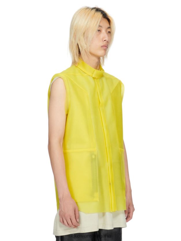 дрехи бг Rick Owens якета ss23 edfu 23223 лимон NBHT229